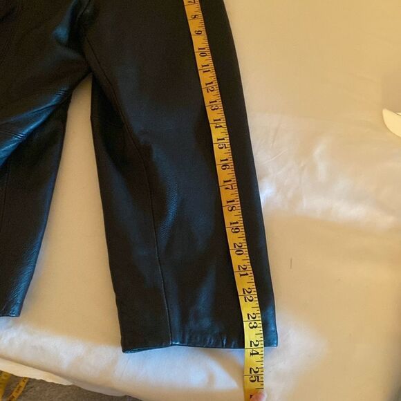 Covington 20-22 W Vintage genuine leather,soft and supple black coat/bla… - Picture 9 of 9